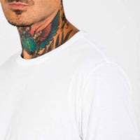 Camiseta Pima Masculina - Branco