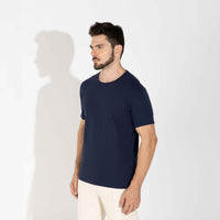 Camiseta Pima Masculina | Life Collection - Azul Marinho