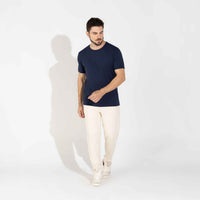 Camiseta Pima Masculina | Life Collection - Azul Marinho