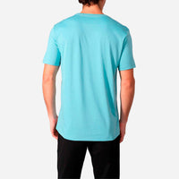 Camiseta Pima Masculina | Life Collection - Azul Turquesa