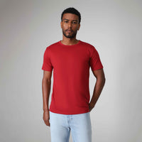 Camiseta Pima Masculina | Life Collection - Vermelho Escarlate
