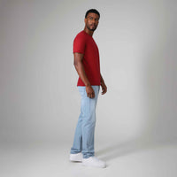 Camiseta Pima Masculina | Life Collection - Vermelho Escarlate