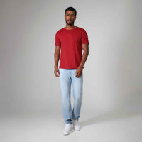 Camiseta Pima Masculina | Life Collection - Vermelho Escarlate