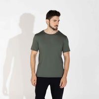 Camiseta Pima Masculina | Life Collection - Verde Figo