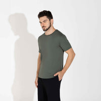 Camiseta Pima Masculina | Life Collection - Verde Figo