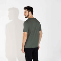 Camiseta Pima Masculina | Life Collection - Verde Figo