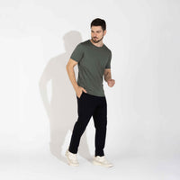 Camiseta Pima Masculina | Life Collection - Verde Figo