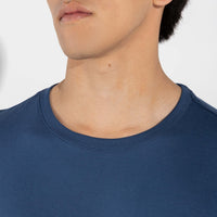 Camiseta Pima Masculina | Life Collection - Azul Carbono