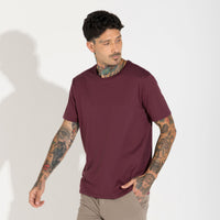 Camiseta Pima Masculina | Life Collection - Roxo Amoreira