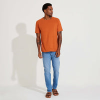 Camiseta Algodão Premium Masculina | Everyday Collection - Terracota