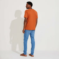 Camiseta Algodão Premium Masculina | Everyday Collection - Terracota