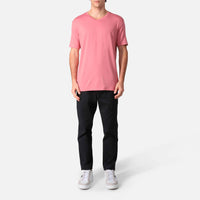 Camiseta Algodão Premium Gola V Masculina | Everyday Collection - Rose