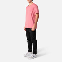 Camiseta Algodão Premium Gola V Masculina | Everyday Collection - Rose