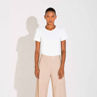 Camiseta Pima Feminina - Branco