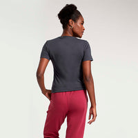 Camiseta Pima Feminina | Life Collection - Grafite Inativo