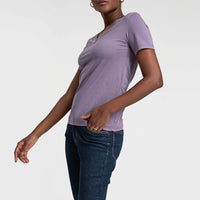 Camiseta Pima Feminina | Life Collection - Roxo Ametista