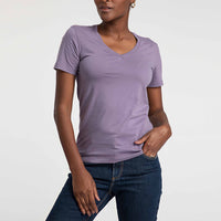 Camiseta Pima Feminina | Life Collection - Roxo Ametista