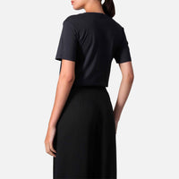 Camiseta Pima Feminina | Life Collection - Cinza Escuro