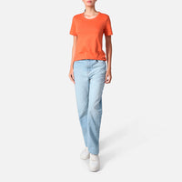 Camiseta Pima Feminina | Life Collection - Marrom Telha