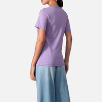 Camiseta Pima Feminina | Life Collection - Lilás