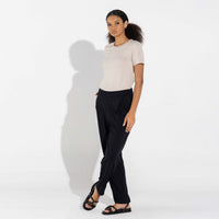 Camiseta Pima Feminina | Life Collection - Bege Aveia