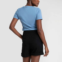 Camiseta Algodão Premium Feminina | Everyday Collection - Azul Celeste