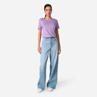 Camiseta Algodão Premium Feminina | Everyday Collection - Lilás