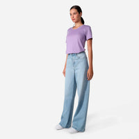 Camiseta Algodão Premium Feminina | Everyday Collection - Lilás
