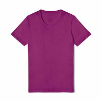 Camiseta Algodão Premium Feminina | Everyday Collection - Orquidea
