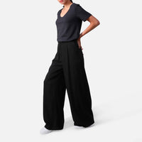 Camiseta Pima Gola U Feminina | Life Collection - Cinza Escuro