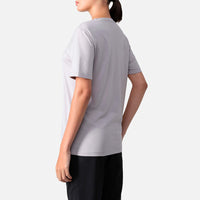 Camiseta Pima Gola U Feminina | Life Collection - Cinza Claro