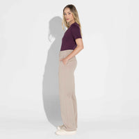 Camiseta Pima Gola U Feminina | Life Collection - Berinjela