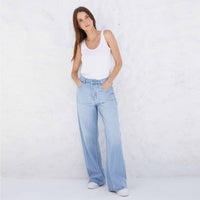 Regata Algodão Premium Decote U Feminina | Everyday Collection - Branco