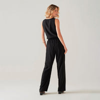 Calça Pantalona Clássica Matte - Preto