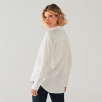 Camisa Clássica Oxford Feminina - Branco