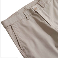 Calça Algodão Egípcio Cós Flexível Masculina - Khaki