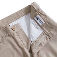 Calça Algodão Egípcio Cós Flexível Masculina - Khaki