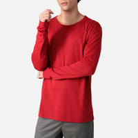 Camiseta Pima Manga Longa Masculina | Life Collection - Marsala