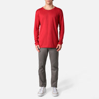 Camiseta Pima Manga Longa Masculina | Life Collection - Marsala