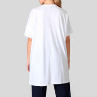 Camiseta Pima Oversized Feminina | Life Collection - Branco