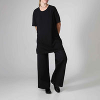 Camiseta Pima Oversized Feminina | Life Collection - Preto