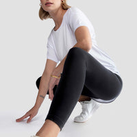 Calça Legging Pima Feminina | Life Collection - Cinza Escuro