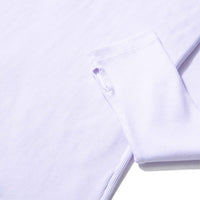 Blusa Canelado Algodão Gola Rolê Feminina - Branco