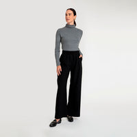 Calça Wide Alfaiataria - Preto