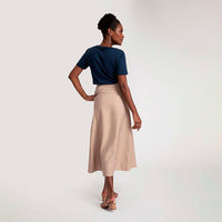 Saia Pareô Midi - Camel