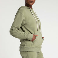 Casaco de Moletom Feminino - Verde Jade