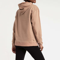 Casaco de Moletom Feminino - Bege Médio