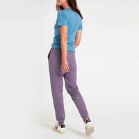 Calça Jogger de Moletom Feminina - Roxo Ametista