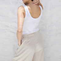 Regata Algodão Pima Feminina | Life Collection - Branco