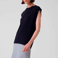 Blusa Viscose com Detalhe Costas - Preto